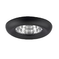 Светильник встраиваемый мебельный Lightstar Monde LED 220В 1Вт IP44 Черный картинка 
